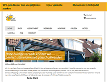 Tablet Screenshot of breuerverandas.nl